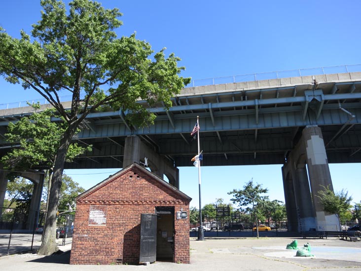 Triborough Bridge Playground, Astoria, Queens, September 23, 2013