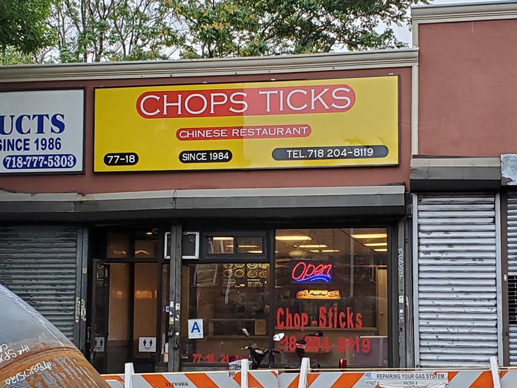 Chopsticks, 77-18 21st Avenue, East Elmhurst, Queens, August 16, 2020
