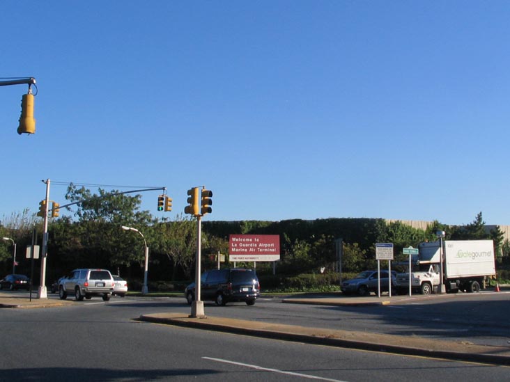 La Guardia Airport Marine Air Terminal Entrance, Across From McManus Memorial Park, Astoria Heights, Queens