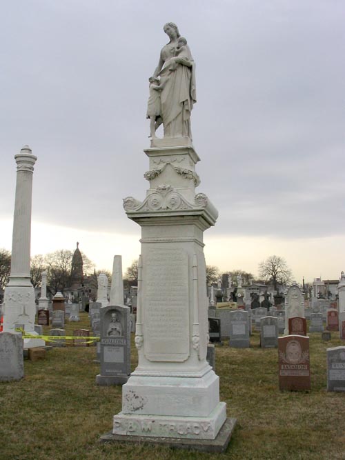 Monument, Calvary Cemetery, Queens