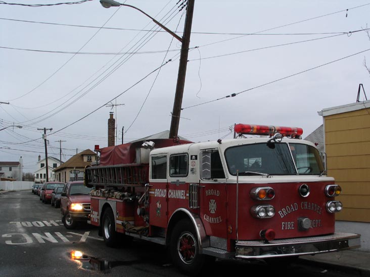 Broad Channel Fire Department Fire Truck, Broad Channel, Queens