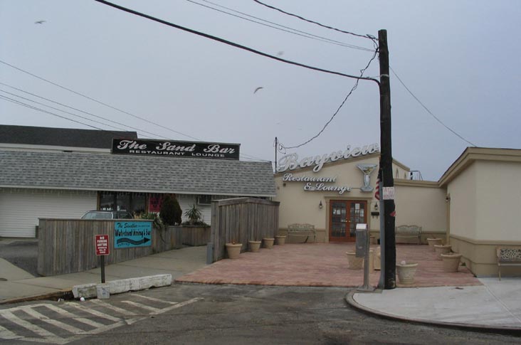 The Sand Bar Restaurant & Lounge, 22-27 Van Brunt Road; Bayview Restaurant & Lounge, 25 Van Brunt Road, Broad Channel, Queens