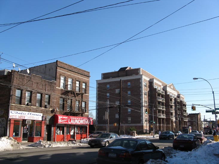 Looking South Down 108th Street From 38th Avenue, Corona, Queens
