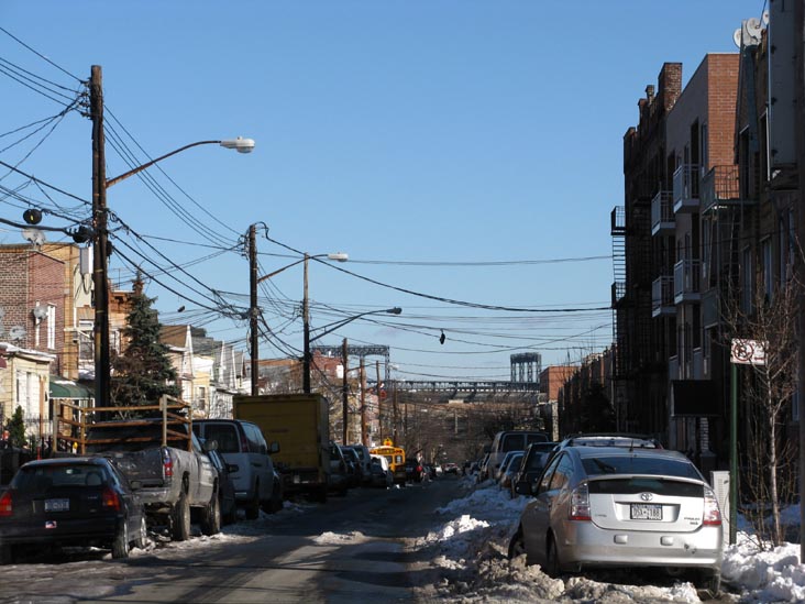 Looking East Down 38th Avenue From 108th Street, Corona, Queens