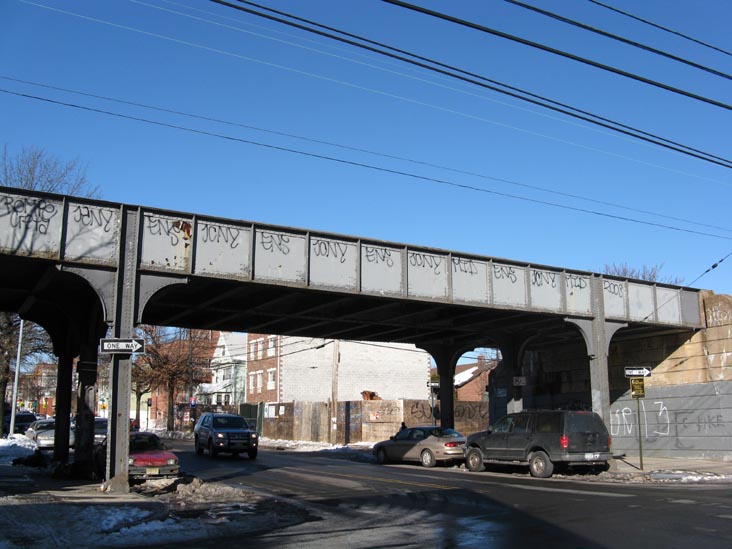Looking North Up 108th Street From 45th Avenue, Corona, Queens