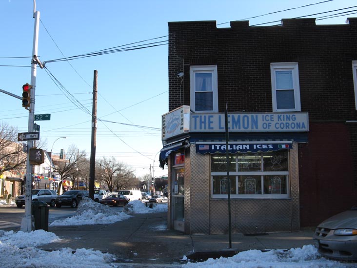 Lemon Ice King of Corona, 108th Street and 52nd Avenue, SW Corner, Corona, Queens