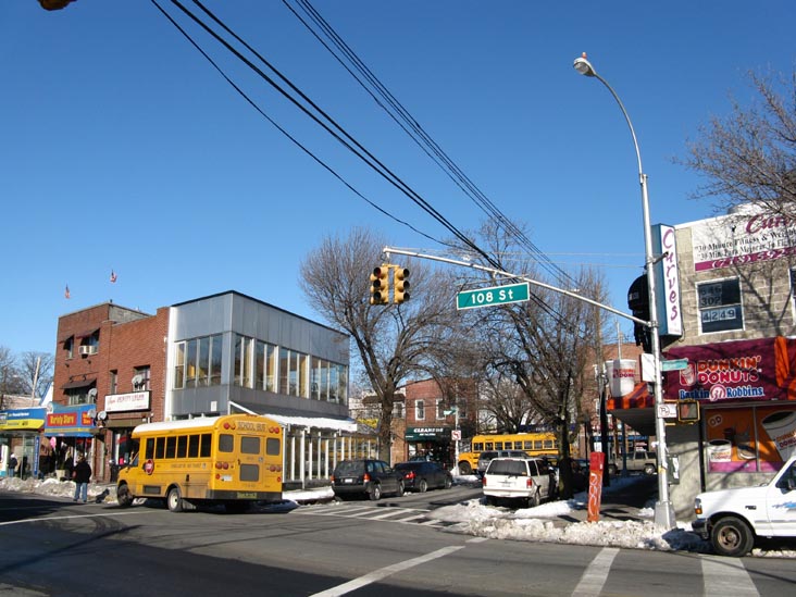 East Side of 108th Street at Martense Avenue, Corona, Queens