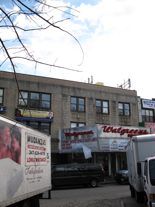 Former Plaza Theatre, 103-12 Roosevelt Avenue, Corona Plaza, Between National and 104th Streets, Corona, Queens