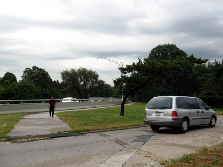 Crossing Grand Central Parkway On-Ramp At 34th Avenue, Corona, Queens, August 21, 2009, 6:04 p.m.