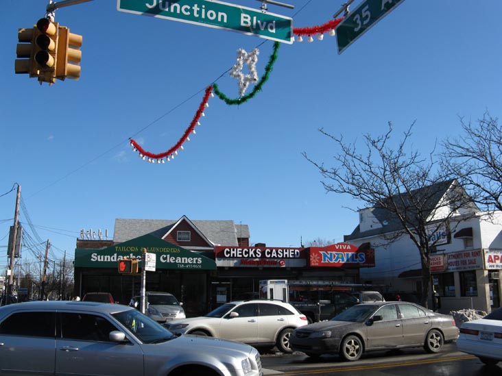Junction Boulevard and 35th Avenue, SE Corner, Corona, Queens