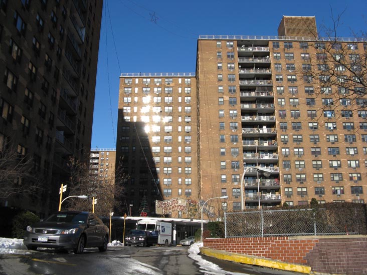 LeFrak City From Horace Harding Expressway, Corona, Queens