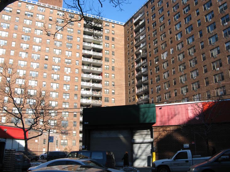 LeFrak City From Junction Boulevard and 58th Avenue, Corona, Queens