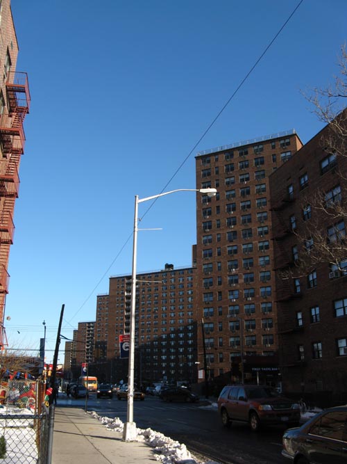 LeFrak City From 57th Avenue and Junction Boulevard, Corona, Queens