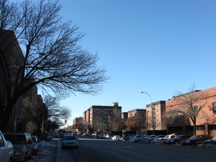 Looking West Down Northern Boulevard From 92nd Street, Corona, Queens