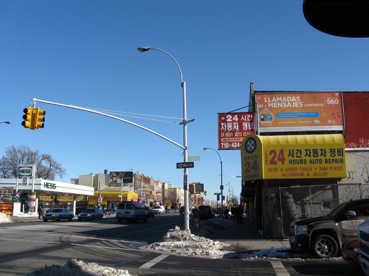 Northern Boulevard and 97th Street, SE Corner, Corona, Queens