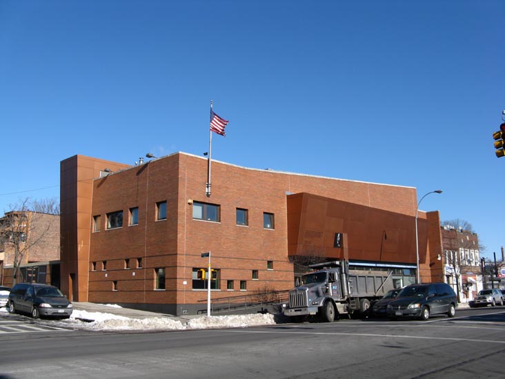 Langston Hughes Community Library & Cultural Center, Northern Boulevard and 100th Street, NE Corner, Corona, Queens