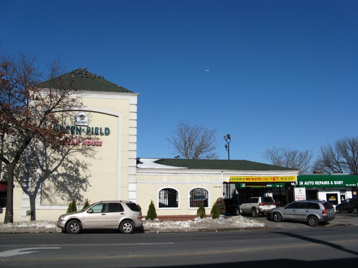 Green Field Churrascaria, 108-01 Northern Boulevard at 108th Street, NE Corner, Corona, Queens
