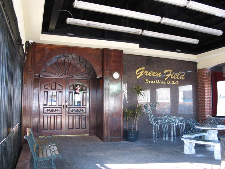 Green Field Churrascaria, 108-01 Northern Boulevard at 108th Street, NE Corner, Corona, Queens, December 23, 2009