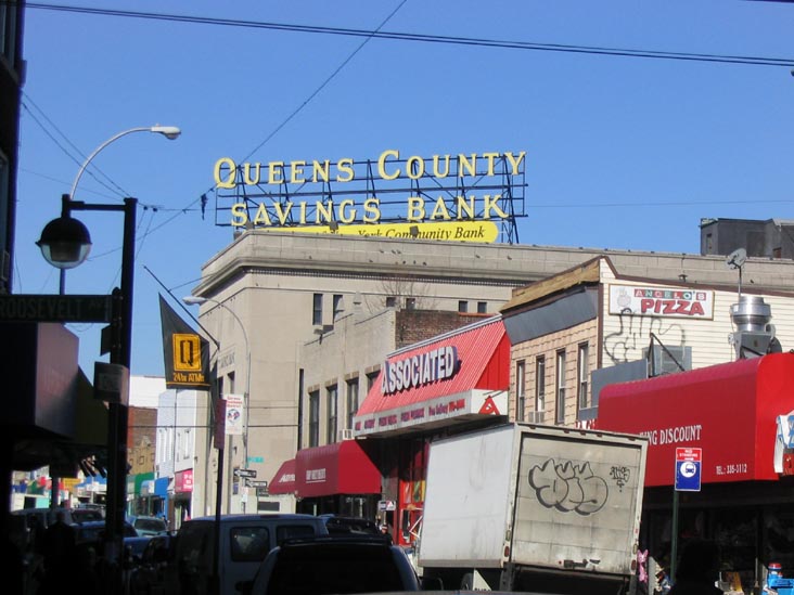 103rd Street, Queens County Savings Bank, Corona, Corona, Queens