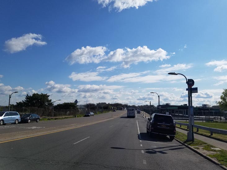 23rd Avenue at LaGuardia Landing Lights, East Elmhurst, Queens, April 16, 2020