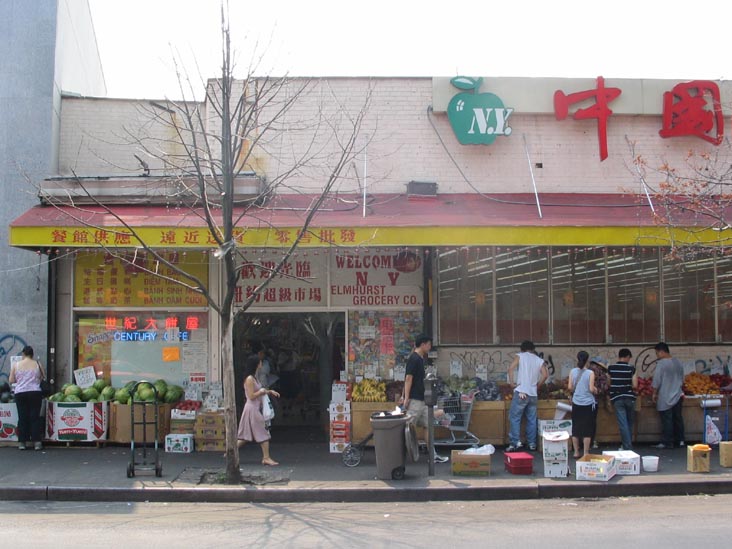 New York Supermarket, 82-66 Broadway, Elmhurst, Queens