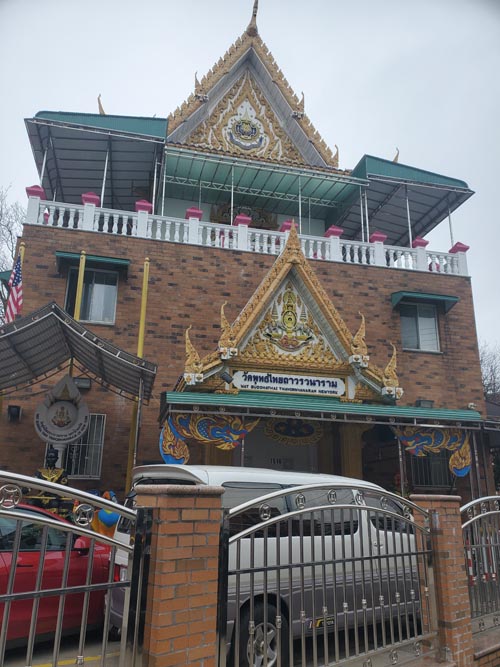 Wat Buddha Thai Thavorn Vanaram of New York City, 76-16 46th Avenue, Elmhurst, Queens, March 30, 2025