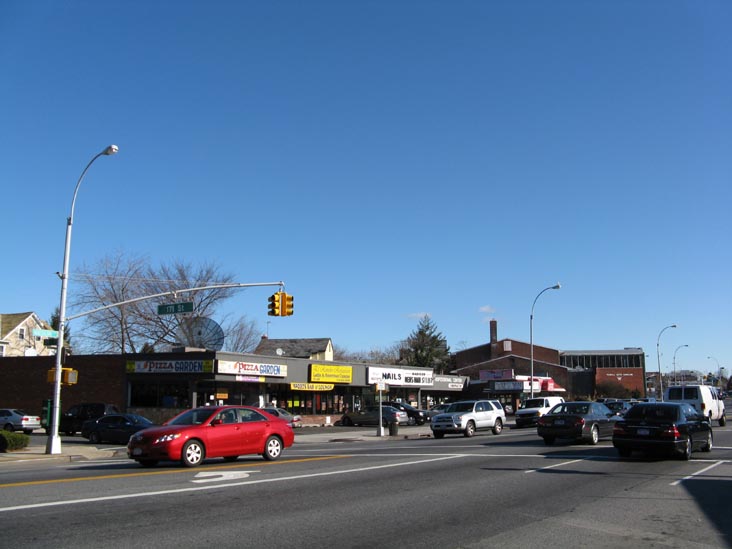 Northern Boulevard and 171st Street, NE Corner, Auburndale, Flushing, Queens