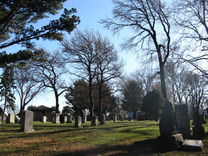 South Side of 46th Avenue Near 168th Street, Flushing Cemetery, Flushing, Queens
