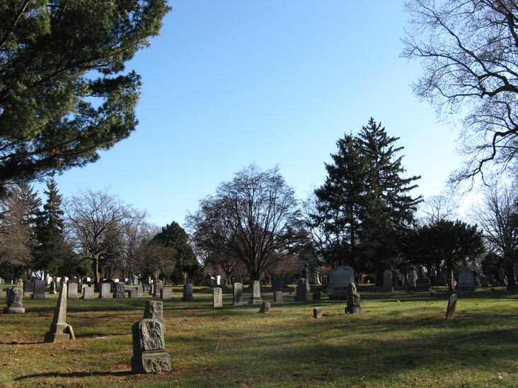 South Side of 46th Avenue Near 167th Street, Flushing Cemetery, Flushing, Queens