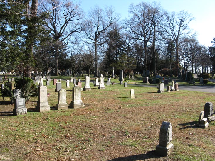 South Side of 46th Avenue Near 165th Street, Flushing Cemetery, Flushing, Queens