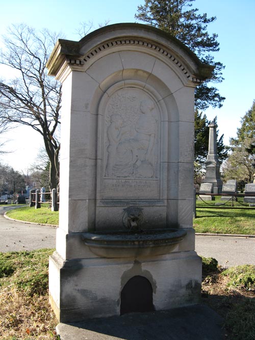 Mary Lawrence Elliman Memorial Temperance Fountain, Flushing Cemetery, Flushing, Queens