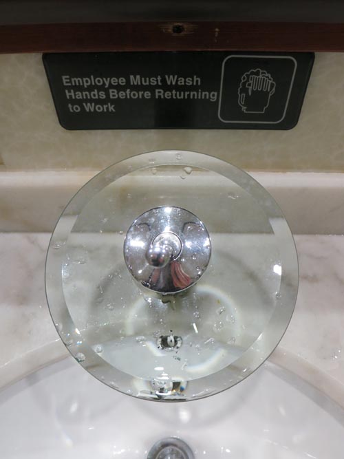 Employees Must Wash Hands, Lake Pavilion, 60-15 Main Street, Flushing, Queens, February 16, 2013