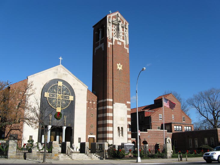 St. Andrew Avellino Roman Catholic Church, 35-60 158th Street at Northern Boulevard, Murray Hill, Flushing, Queens