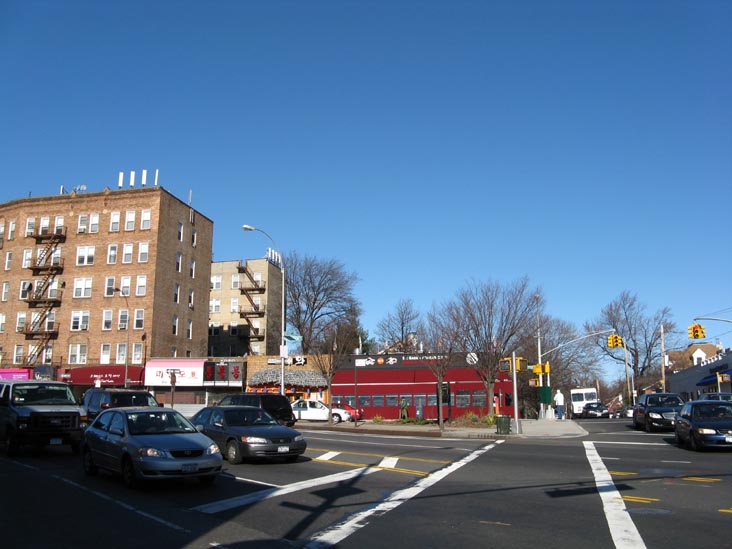 Studley Triangle, Northern Boulevard and 162nd Street, NW Corner, Murray Hill, Flushing, Queens
