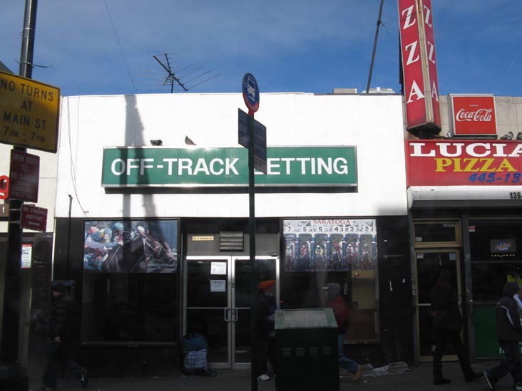 New York City Off-Track Betting, 136-55 Roosevelt Avenue, Flushing, Queens