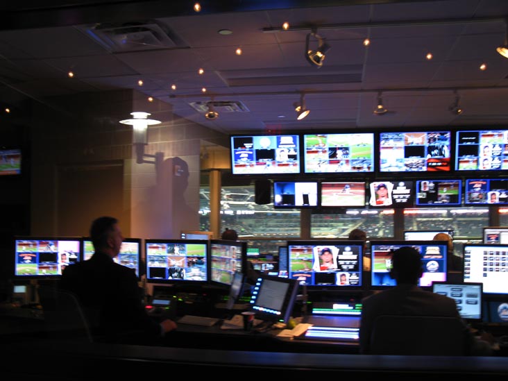 Control Booth, Citi Field, Flushing Meadows Corona Park, Queens, April 21, 2010