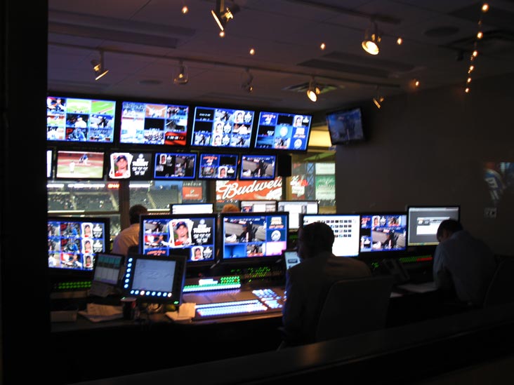 Control Booth, Citi Field, Flushing Meadows Corona Park, Queens, April 21, 2010
