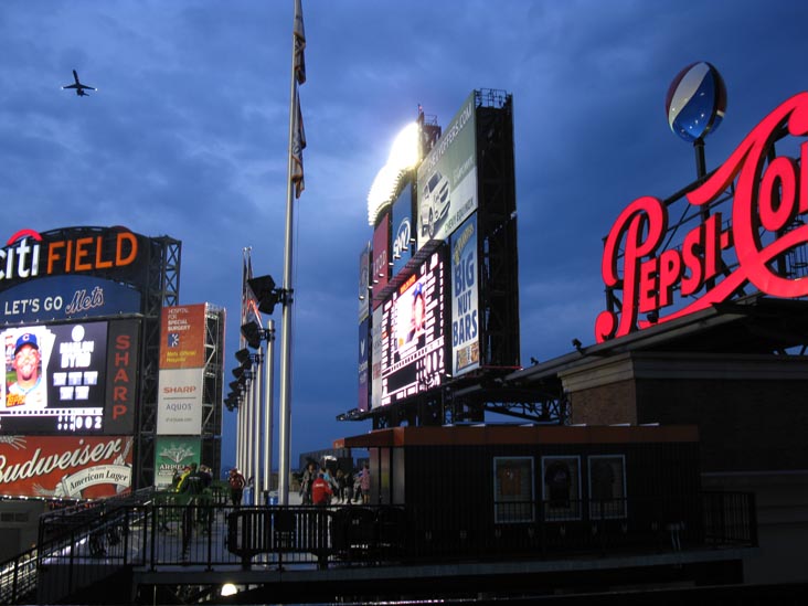 Pepsi Porch, Citi Field, Flushing Meadows Corona Park, Queens, April 21, 2010