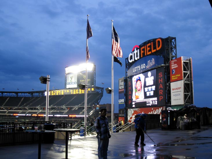 Pepsi Porch, Citi Field, Flushing Meadows Corona Park, Queens, April 21, 2010