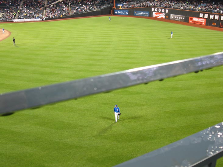 New York Mets vs. Chicago Cubs, View From Section 302, Pepsi Porch, Citi Field, Flushing Meadows Corona Park, Queens, April 21, 2010