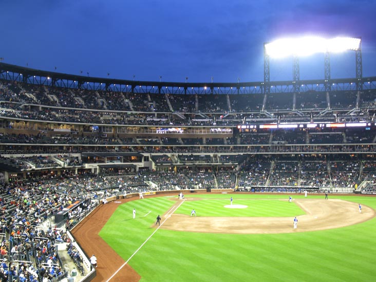 New York Mets vs. Chicago Cubs, View From Section 302, Pepsi Porch, Citi Field, Flushing Meadows Corona Park, Queens, April 21, 2010