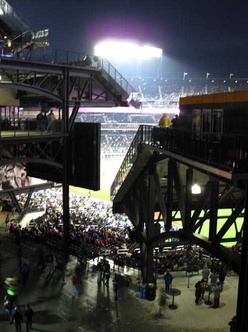 View From Ramp To Pepsi Porch, Citi Field, Flushing Meadows Corona Park, Queens, April 21, 2010