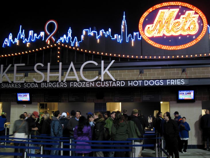 Shake Shack, Citi Field, Flushing Meadows Corona Park, Queens, April 21, 2010