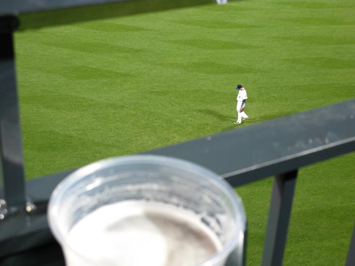 Jeff Francoeur, New York Mets vs. Chicago Cubs, View From Section 302, Pepsi Porch, Citi Field, Flushing Meadows Corona Park, Queens, April 21, 2010