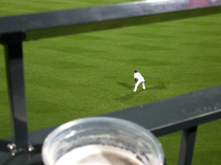 Jeff Francoeur, New York Mets vs. Chicago Cubs, View From Section 302, Pepsi Porch, Citi Field, Flushing Meadows Corona Park, Queens, April 21, 2010