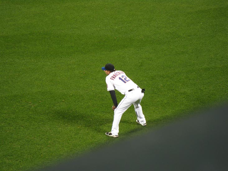 Jeff Francoeur, New York Mets vs. Chicago Cubs, View From Section 302, Pepsi Porch, Citi Field, Flushing Meadows Corona Park, Queens, April 21, 2010