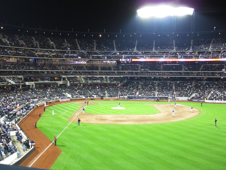 New York Mets vs. Chicago Cubs, View From Section 302, Pepsi Porch, Citi Field, Flushing Meadows Corona Park, Queens, April 21, 2010