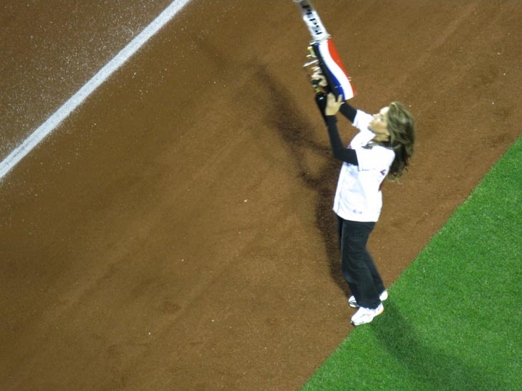 Pepsi T-Shirt Launch, New York Mets vs. Chicago Cubs, View From Section 302, Pepsi Porch, Citi Field, Flushing Meadows Corona Park, Queens, April 21, 2010