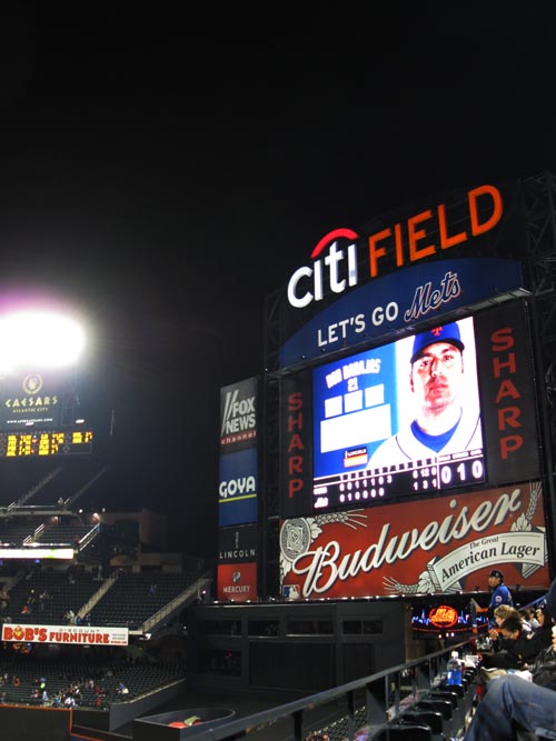 New York Mets vs. Chicago Cubs, View From Section 302, Pepsi Porch, Citi Field, Flushing Meadows Corona Park, Queens, April 21, 2010