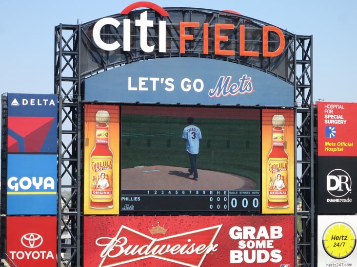 New York Mets vs. Philadelphia Phillies, Section 520, Citi Field, Flushing Meadows Corona Park, Queens, April 28, 2013
